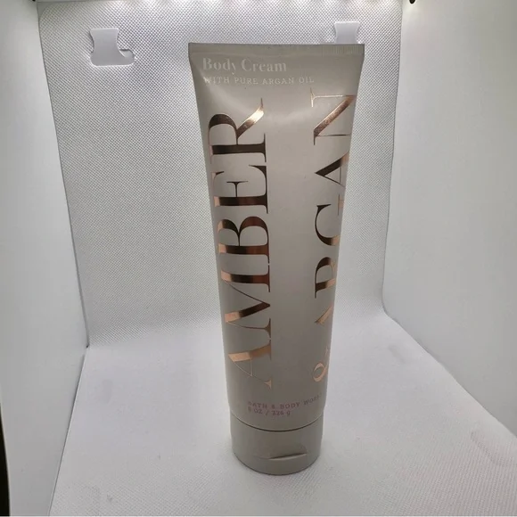 Amber and Argan Body Cream by Bath and Body Works